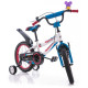 Велосипед Azimut Fiber 16" Бело-голубой