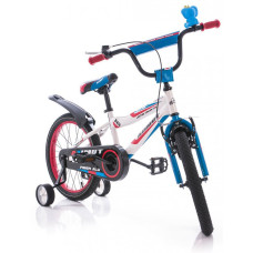 Велосипед Azimut Fiber 18" Біло-блакитний