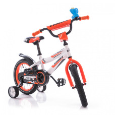 Велосипед Azimut Fiber 18" Оранжево-белый