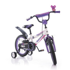 Велосипед Azimut Fiber 20" Бело-фиолетовый
