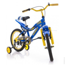 Велосипед Azimut KSR 20" Жовто-синій
