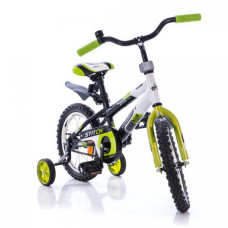 Велосипед Azimut Stitch 18" Зелено-бело-черный