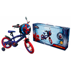 Велосипед Disney Marvel Spider Man 14" со звонком и зеркалом (SP1401)