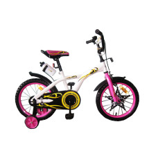 Велосипед двухколёсный Eagle - WHITE with Pink
