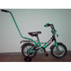 Велосипед Марс 12 ручка+эксцентрик (зеленый/черный)