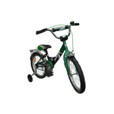 Велосипед Марс 14" (зеленый/черный)