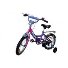 Велосипед Марс 16" р.гальмо+ексцентрик (рожевий/фіолетовий)