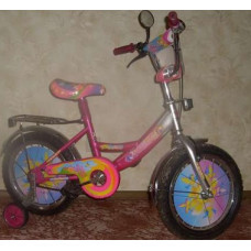 Велосипед Mustang Принцессы 12" Салатовый