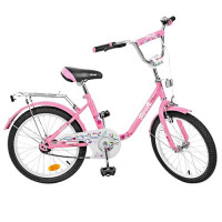 Велосипед Profi 20" Flower Розовый (L2081)