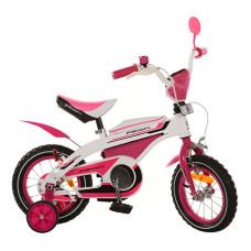 Велосипед Profi Trike 12BX405-2 12" Біло-рожевий