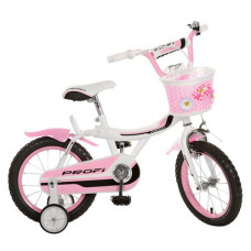 Велосипед Profi Trike 14BX406-3 14" Бело-розовый