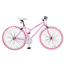 Велосипед Profi Trike FIX26C702-1 26" Бело-розовый