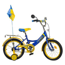 Велосипед Profi Trike P1449 UK-1 14" Ukraine Блакитний