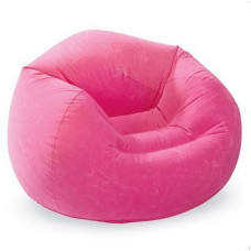 Велюр-крісло Intex Beanless Bag Chair 68569 Рожевий