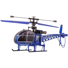 Вертолёт 4-к большой р/у 2.4GHz WL Toys V915 Lama (синий)