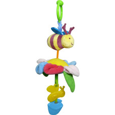 Вибрирующая игрушка-подвеска Biba Toys Пчелка-путешественница (111BR bee)