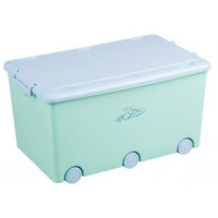 Ящик для игрушек Tega Rabbits KR-010 (turquoise-blue)