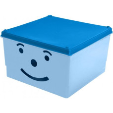 Скринька для іграшок Tega Smile BQ-007 (300*300*180) - light blue - blue