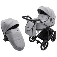 Коляска 2 в 1 Adamex Locco Tip TK-83 серый