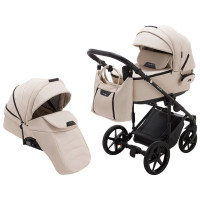 Коляска 2 в 1 Adamex Porto Light ECO SA-8 бежевый
