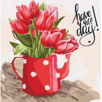 Картина по номерам. Art Craft "Have a nice day" 40*40 см 12108