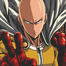 Картина за номерами "One-Punch Man" 16083-AC 40х40 см