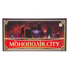 Настільна гра "Монополія. City" 1137ATS укр. мовою