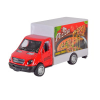 Детская машинка "Delivery" Автопром Ap7425 масштаб 1:64 Красный