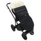 Зимовий конверт Babyroom Wool N-20 black чорний