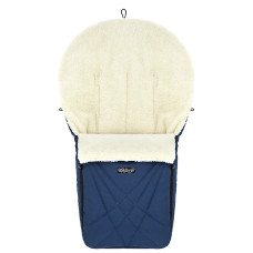 Зимовий конверт Babyroom Wool N-8 navy blue темно-синій