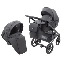 Коляска 2 в 1 Bair City Soft 222 графіт