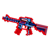 Детская игрушка Автомат музыкальный Mw2228 с лазером Красный