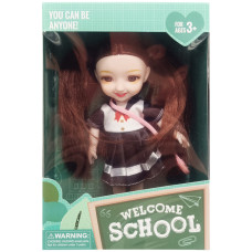 Дитяча лялька "Welcome School" Yl605-62 -4 з сумочкою