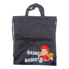 Дитяча сумка для взуття "Basketball" 2-54-3(Black) 40 x 35 см