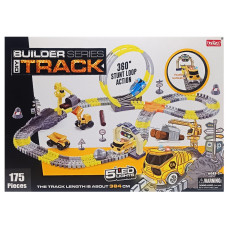 Детский трек "Bulder Series Track" 385T с машинками, световые эффекты