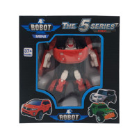 Игровой трансформер транспорт Tobot W339, 12 видов Красный