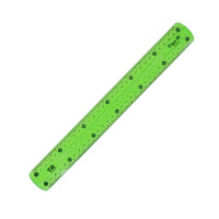 Линейка неломайка Esa-0031 мягкий пластик, 30 см Зеленый