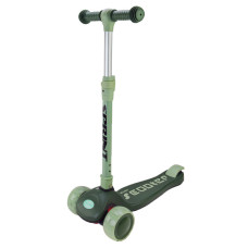 Самокат дитячий 3-х колісний Mini Scooter Sc2420(Green) колеса що світяться, зелений