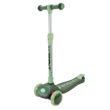 Самокат дитячий 3-х колісний Scooter Sc2421(Green) колеса що світяться, зелений