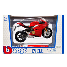 Дитяча модель Мотоцикла "DUCATI Panigale V4" Bburago 18-51030-5 масштаб 1:18