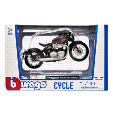 Дитяча модель Мотоцикла "TRIUMPH Bonneville Bobber" Bburago 18-51030-7 масштаб 1:18