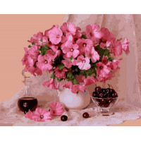 Картина по номерам. Brushme "Цветение и вишни" Gx29348, 50х40 см