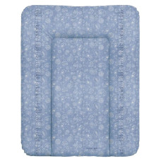 Повивальний матрац мʼякий Ceba Baby Soft changing mat small (50x70 cm) W-143-119-592 denim style boho blue