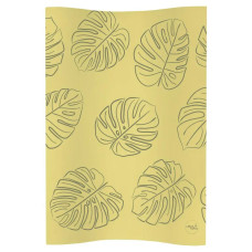 Повивальний матрац мʼякий Ceba Baby Soft profiled changing mat COSY (48x70 cm) W-104-000-672 monstera mustard