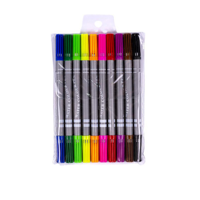 Детские Фломастеры "Двухсторонний" Color-It 108-10F 10 цветов