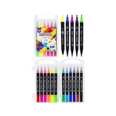 Детские Фломастеры "Двухсторонний" Color-It 195-12 12 цветов