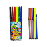 Детские Фломастеры "Мультики" Color-It 1871-6 6 цветов