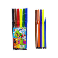 Детские Фломастеры "Мультики" Color-It 1871-6 6 цветов