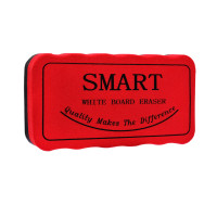 Губка для доски магнитная Smart Т29, 10,5х5,5х2 см Красный