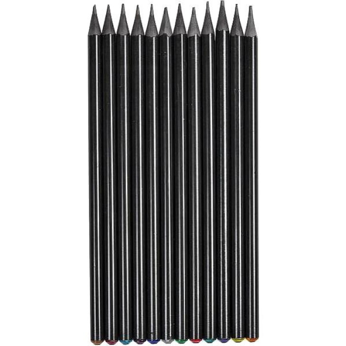 Набор простых карандашей "Brilliant" Cr-155-12 (84255) в упаковке 12 штук